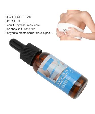 Essential Breast Oil - 2 Piece Set for Fuller Nourished and Tightened Breasts | Moisturizing & Massaging Oil for Breast Enlargement - Buy Online on GoSupps.com
