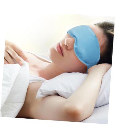 MAGICLULU Simple Blindfold Eye Accessories Eye Cover for Sleeping Cooling Eye Pads Sleeping Patch Disposal Bags Eye Patch Body Weight Shields Cold Eye Gel Fashion 21*10cm Blue - Buy Online on GoSupps.com