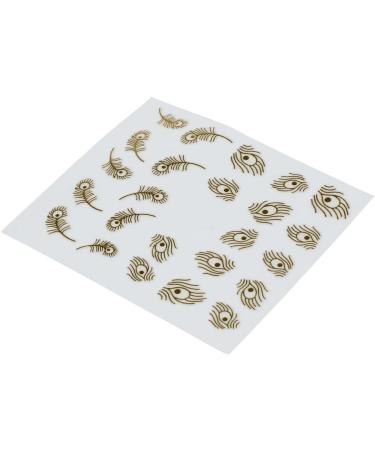 MADOC gold nail stickers Nail Art Stickers for Lady - Buy Online on GoSupps.com