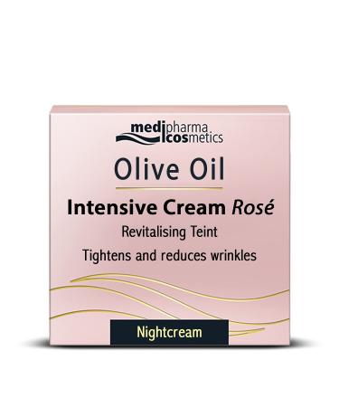 Medipharma Cosmetics Intensive Face Night Moisturizer - Anti-Aging Cream with Olive Oil Hyaluronic Acid & Vitamin A | Unisex Facial Night Cream | Made in Germany | 1.69 Fl Oz - Buy Online on GoSupps.com