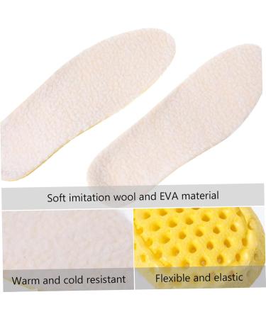 FRCOLOR 3 Pairs Winter Warm Insoles - Breathable Thickened Shoe Pads for Ultimate Comfort & Warmth - Anti-Cold Cushions for All Shoe Types - Buy Online on GoSupps.com