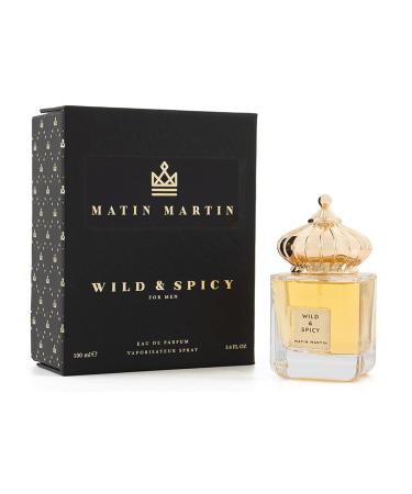 Wild and Spicy - Long-Lasting Perfume for Men - Vanilla Perfume with Fruity and Spicy Notes - Travel Size Cologne for Men - 3.4 oz - Buy Online on GoSupps.com