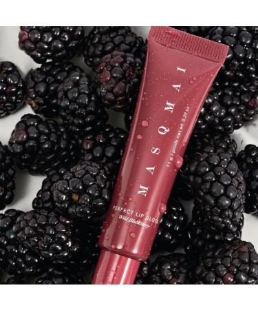 MASQMAI Perfect Lip Gloss Lip Gloss with Volumizing Peptide Blackberry Tone: Wild Blackberry - Buy Online on GoSupps.com