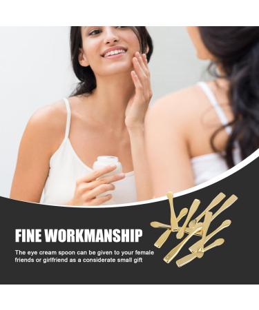 Ipetboom 10pcs Facial Cream Spoons - Eye Cream Applicator & Lipstick Scoops for Makeup - Practical Cosmetics Tools for Easy Application - Buy Online on GoSupps.com
