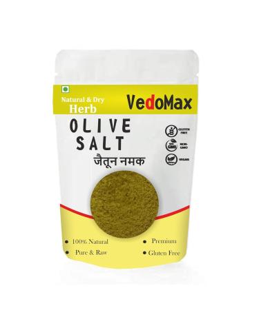 VAYUP Olive salt | Namak Zaitoon | Jaitun Namak | Zaitun Namak - (50 GM)