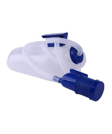 Men Urinal 2000ml Large Capacity Urinal Portable Men's Urinal with 1.6m Long Tube for Bedridden Patients Convenient and Practical Urinal