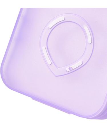 Generic Cosmetic Sponge Storage Box for Travel - Elegant Makeup Accessory Organizer Violet - Buy Online on GoSupps.com
