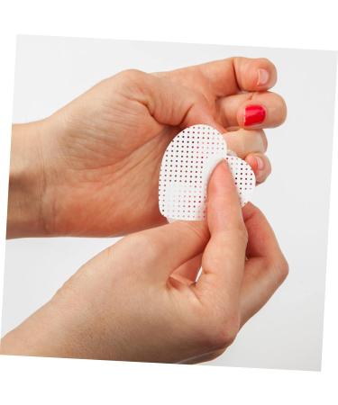 Angoily 400 Sheets Eyelash Cleaning Pads Finger Nail Polish Remover Lint Wipes for Nails Nail Cleaning Pads Lint Nail Wipes Heart Nail Gel Paint Remover White Travel Major Cotton - Buy Online on GoSupps.com