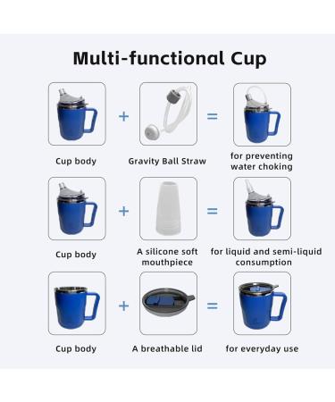 Bedridden elderly patients pregnant women postpartum straw cups Convalescent Feeding Cup with Straw for Bedridden Disabled Maternity Care Drinking - Buy Online on GoSupps.com