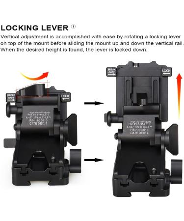 E.T Dragon PVS 14 J Arm Night Vision Goggles - Rhino Mount Compatible - Buy Online on GoSupps.com