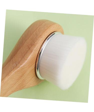 minkissy 1pc for Cleaning Facial Brush Skin Cleaning Brush Soft Bristle Brush Facial Cleansing Facial Exfoliation Brush Skin Cleaning Scrub Brush Soft Brush Face Wooden - Buy Online on GoSupps.com