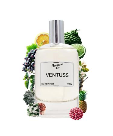 A.mrune Co. Ventuss Luxury Men Eau De Parfum | Woody Fruity Sweet | Perfume Spray for Men | Strong & Long Lasting Fragrance | Luxury Gift for Him | 100 ml