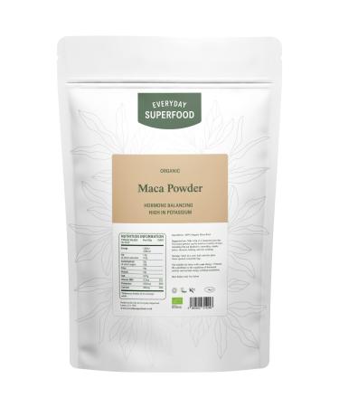 Everyday Superfood Organic Maca Powder 1kg Pure Dried Maca Root Powder Great in Acai & Maqui Blend Certified Organic Vegan and Kosher