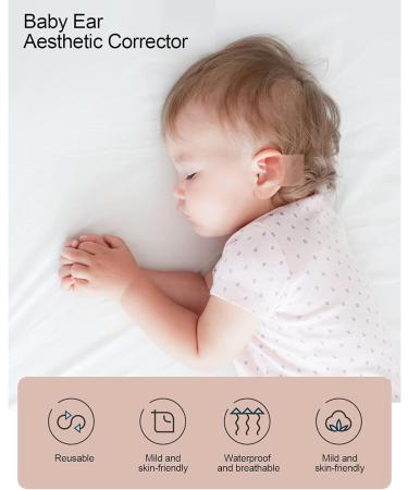 Lantro JS Silicone Ear Corrector for Newborns and Kids - Protruding Ear Patch Stickers for Babies - 4 x 50cm - Buy Online on GoSupps.com
