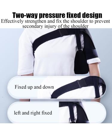 Shoulder Joint Fixation Strap Shoulder Brace Strap 360 All-round Fixation Bevel U-shaped Design Size Adjustable For Joint Dislocation Subluxation Shoulder Fracture - Buy Online on GoSupps.com