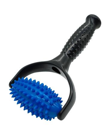 XCSJ massage roller with massage balls Massage Roller with handle massage ball massage roller with nubs massage device Self -massage roller body muscle relaxing for back shoulders arms legs (black) - Buy Online on GoSupps.com