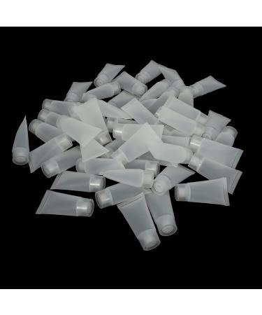 Uniqal 50 Pieces 15Ml Refillable Tube Empty Lotion Bottle Soft Tube Squeeze Lid Travel Make Containers Refillable Container - Buy Online on GoSupps.com