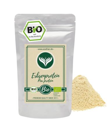 Azafran ORGANIC pea protein | Vegan protein substitute powder | Protein powder made from peas | vegan protein powder made from peas 250g