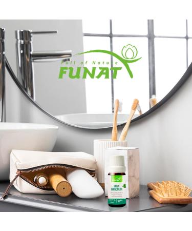 Funat Rose Hip Seed Oil for Face and Skin - 0.3 fl oz - Buy Online on GoSupps.com