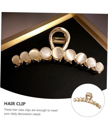POPETPOP 1pc hairpin pearl headpiece korean hair accessories claw clips for hair metal hair clip hair claw clips women hair accessories Lady Headdress Claw Hair Clips Girl Hair Accessory - Buy Online on GoSupps.com