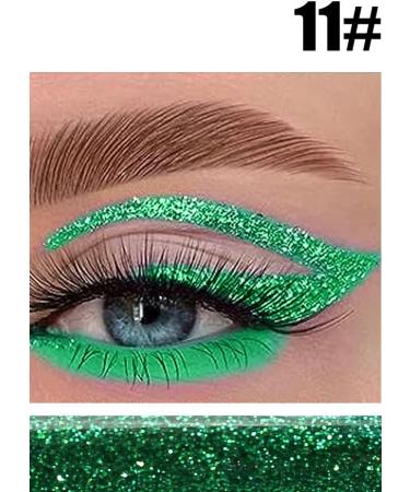 Glitter Eyeliner Liquid Eyeliner Glitter Glitter Eyeshadow Glitter Makeup Stage Makeup (11) - Buy Online on GoSupps.com