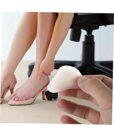 FRCOLOR 80 Pcs White Transparent Cloth Gel Heel Stickers - Best for Pain Relief & Comfort - Buy Online on GoSupps.com