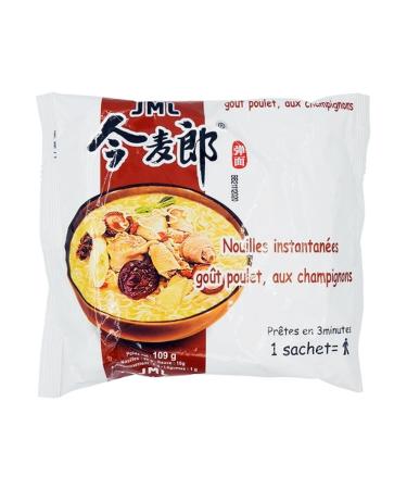 JML Instant noodles chicken mushrooms - 24 sachets 109g - Box 2.61kg