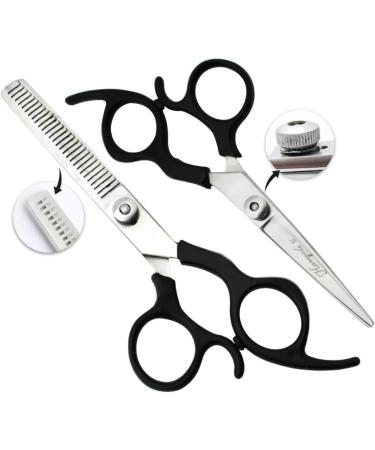 Haryali Professional Scissor Set- 6 Inch Hairdressing Barber Scissors and Hairdresser Thinning Scissors Set for Hair Cutting - Buy Online on GoSupps.com