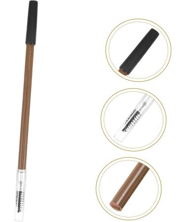 SOESFOUFU Portable Brow Pencil Wood Brow Pencil Wooden Eyebrow Pencil Women Makeup Brow Pencil 1 count (Pack of 1) Coffee - Buy Online on GoSupps.com