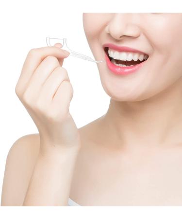 LIAMOSS Girly Pink Dental Floss Picks Travel Cases - 60 Count Portable Floss Toothpicks for Teeth Cleaning on the Go - Buy Online on GoSupps.com