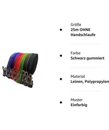 Buy Drag Line Dog Leash 1m-40m | Rubberized Tracking Leash for Medium & Large Dogs | Hand Loop & No Hand Loop Options - Buy Online on GoSupps.com