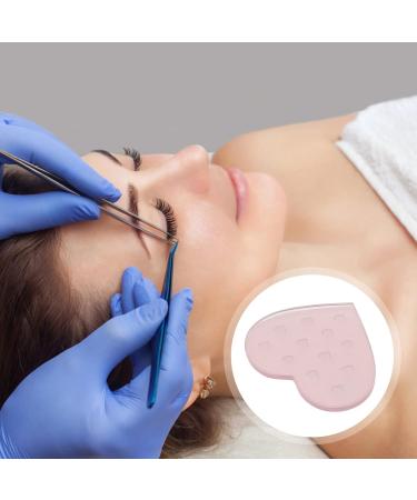 Eyelash Adhesive Station Gasket | Eyelash Extension Pad & Grafting Tool | Pink Lash Tray for False Eyelash Application - Buy Online on GoSupps.com
