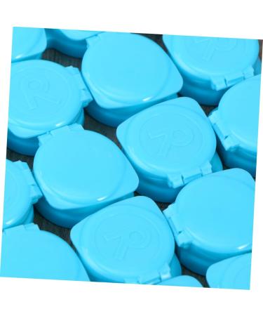 JECOMPRIS 20 PCS Lens Holder & Container Set - Blue & Medium - Perfect for Contact Lens Care - Buy Online on GoSupps.com