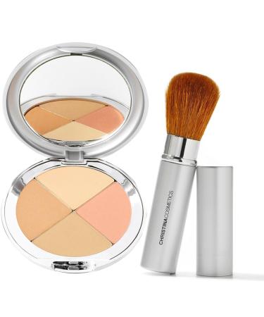 Christina Cosmetics Perfect Pigment 1 Compact and Retractable Brush Duo!
