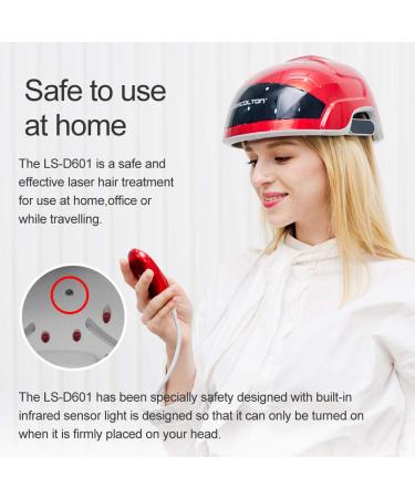 LESCOLTON FDA Cleared Hair Growth Laser Cap for Thinning Hair - Red - Buy Online on GoSupps.com