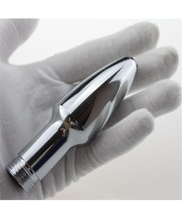 GENEISTAL ANALDUSCHE Vaginal Shower Nozzle - Metal SM Enema Rinse for Intimate Cleaning | 9cm Silver Anal & Vaginal Stimulator - Buy Online on GoSupps.com