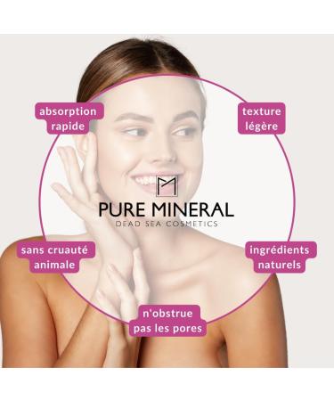 Pure Mineral - Firming and Regenerating Night Cream with Collagen - Dead Sea Minerals Anti-Wrinkle Rejuvenation - Free of silicones sulfates parabens - 50ml - Buy Online on GoSupps.com