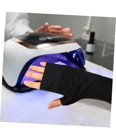 POPETPOP Fingerless Gloves UV 12 Pairs Nail Gloves Manicure Gloves Protection Gloves for Nails Anti Gloves for Gel Nails Nail Supplies Gloves Rays Gloves Nail Art Gloves Electric Car Nylon - Buy Online on GoSupps.com