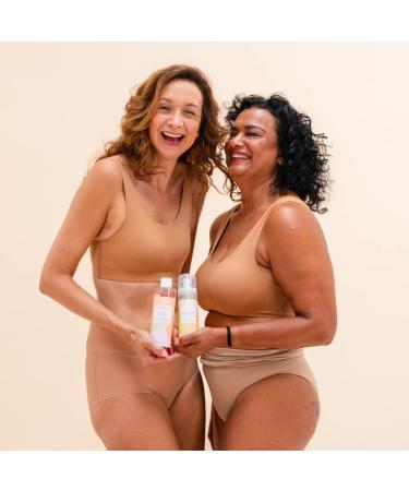 WooWoo Manifesto Gentle Foaming Natural Body Wash For Women 150ml - Vegan Sulphate Free Body Care pH Balanced Gentle Skin Cleanser with Aloe Vera and Artichoke Leaf Peptides - Menopause Range - Buy Online on GoSupps.com