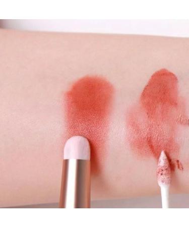 Lip Brushes Set for Precise Application 8 in 1 Portable Round Head Lip Smudge Brush Loose Powder Brush for Makeup Artists and Beauty Enthusiasts - Buy Online on GoSupps.com