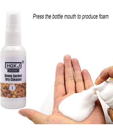 MarryLee Down Jacket Dry Cleaning Agent Washing Oil Decontamination Soap-Based Cleaner 5PCS 50ml (AS Shown) - Buy Online on GoSupps.com