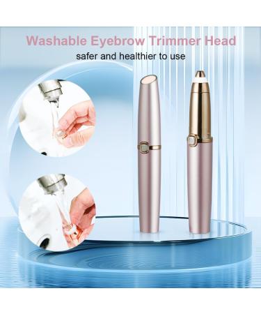 Buy Lophe Electric Eyebrow Razor for Women | Precision Eyebrow Trimmer | Painless & Portable for Travel | Ideal Gift - Buy Online on GoSupps.com