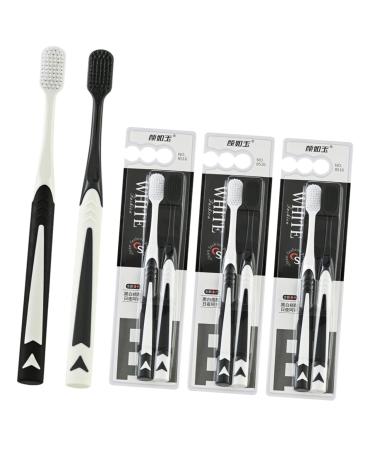 4 Pairs Toothbrush Portable Department Store Lovers Pp