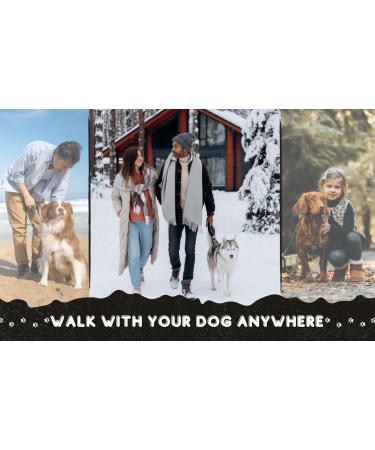 Shop Loutep 3m 5m 10m 15m 20m Long Towline Dog Leash - Strong Nylon with Padded Handle - 30m Black Dog Leash for Effective Training and Walking - Buy Online on GoSupps.com