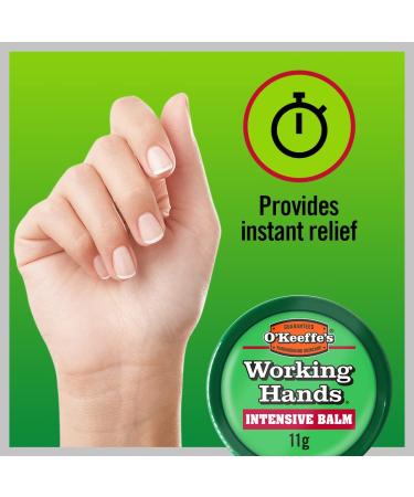 O'Keeffe's Working Hands Intensive Balm 11g & Working Hands 96g (Twin Pack) 53.5 g (Pack of 2) - Buy Online on GoSupps.com