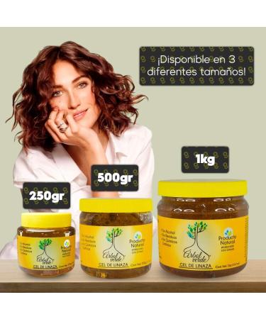 Linseed Hair Gel (17.6 oz) - Natural Formula for Hair Loss - Alcohol, Sulfate, Paraben, and Silicone-Free - Buy Online on GoSupps.com