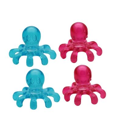 Magiclulu hair care accessories 8 Stk massage device head scratch hair scalp shampoo head massage tingling racle hair supply head accessories handy hair accessories head gripper older plastic