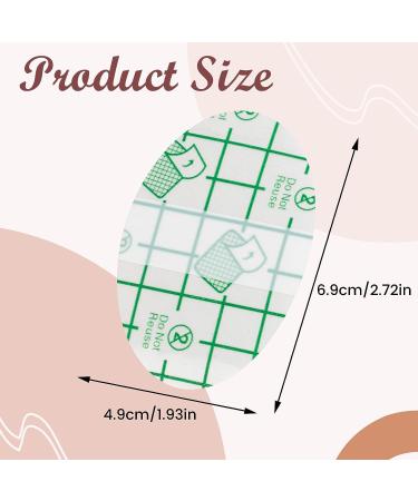Invisible Heel Protector Sticker: 100pcs Oval Shaped Sole Patch for Anti-Friction & Disposable Shoe Heel Insoles - Transparent Heel Guard Skin for Foot Care - Buy Online on GoSupps.com