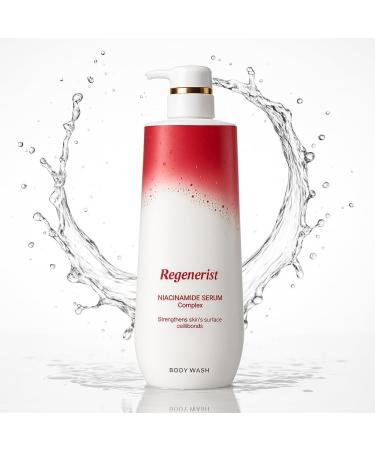 Niacinamide Body Wash for Women Gentle Shower Gel for Soft Smooth-Feeling Skin Fresh Scent Daily Bath Wash 20 fl oz Bottle - Buy Online on GoSupps.com