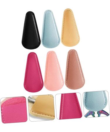  FRCOLOR FRCOLOR Set of 6 Eyebrow Grooming Scissors PU Leather Cases Delicate Cases - Buy Online on GoSupps.com